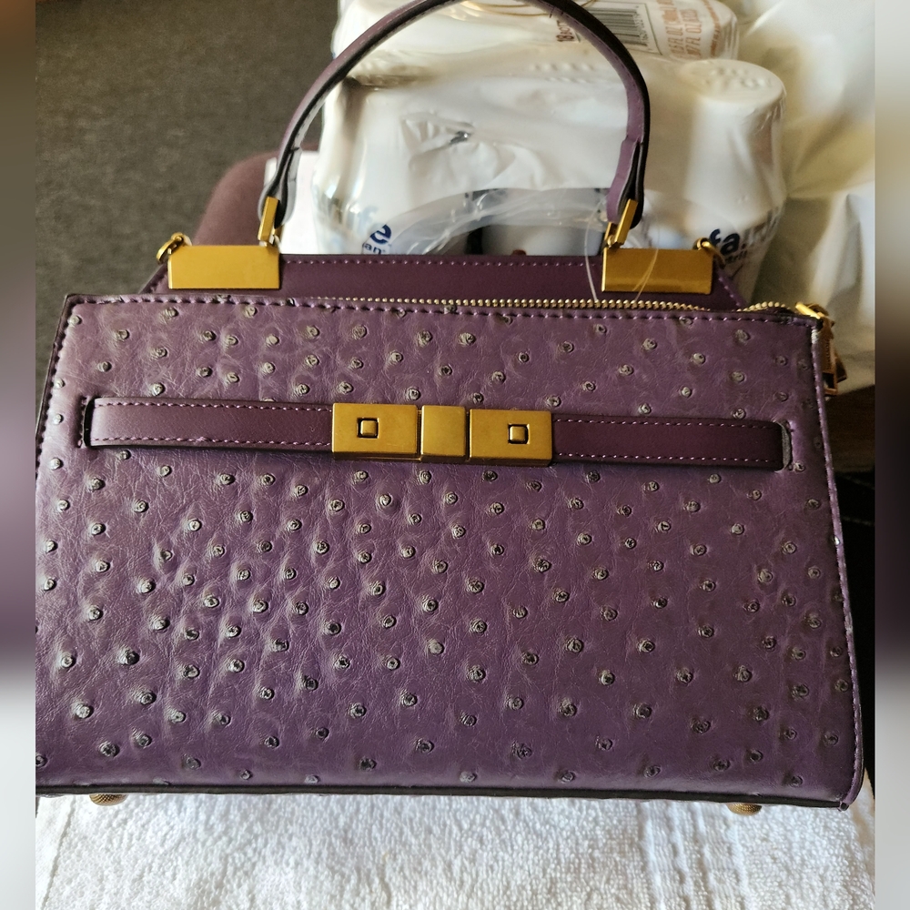 Elegant Purple Handbag